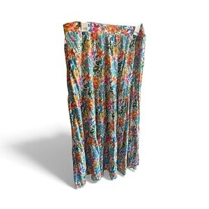 Cynthia Rowley Vibrant Floral Maxi Skirt